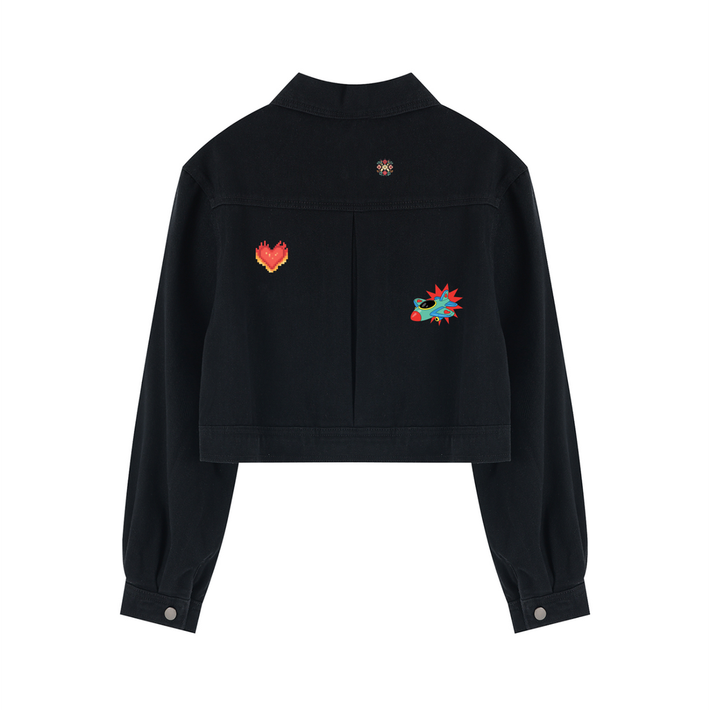 Women’s Crop Denim Jacket