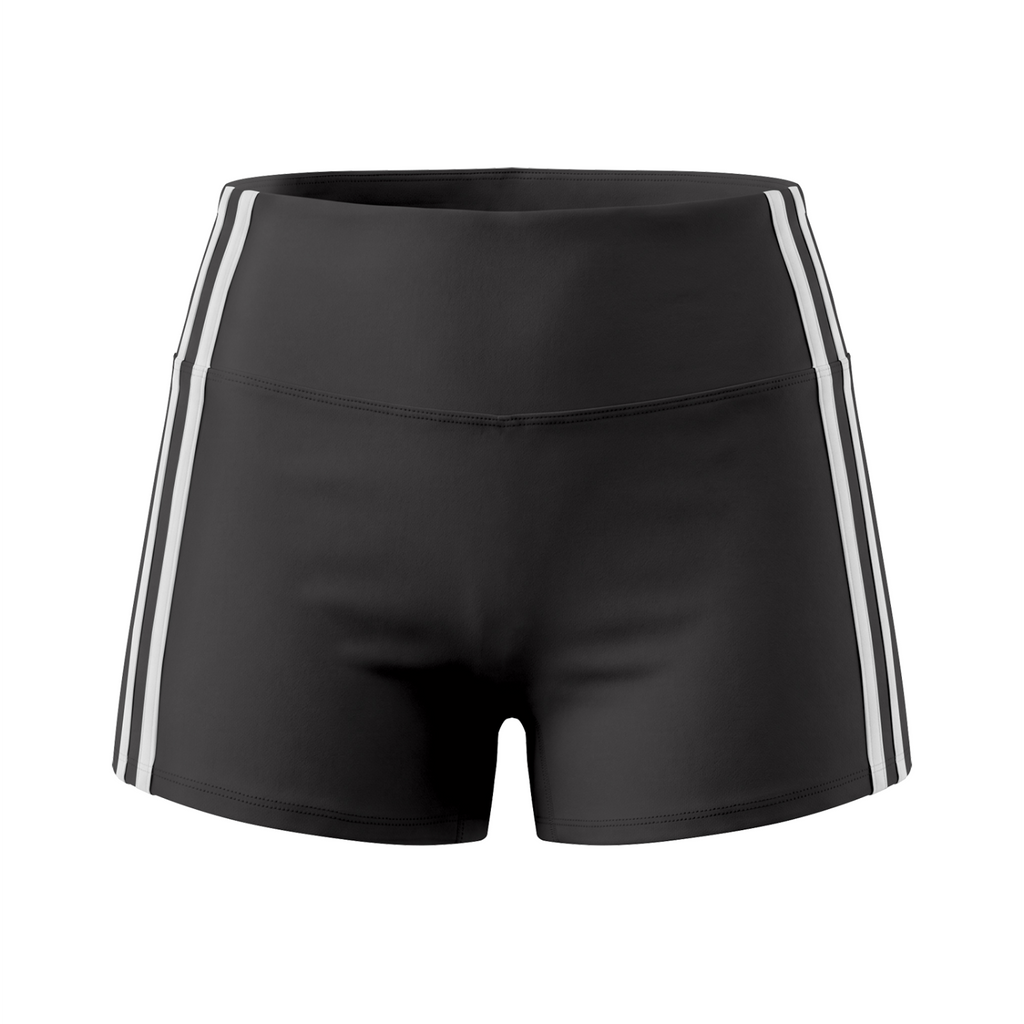 Women’s High-Waist Color Block Yoga Shorts