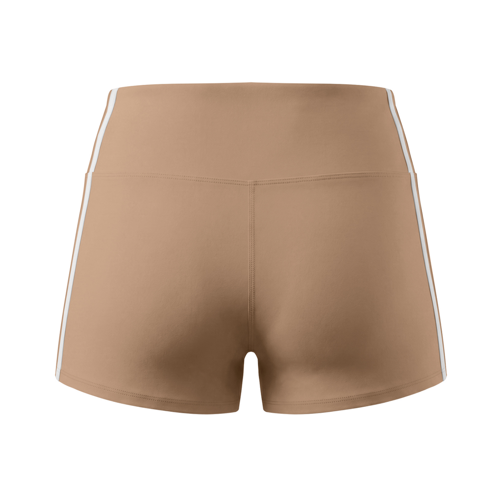 Women’s High-Waist Color Block Yoga Shorts