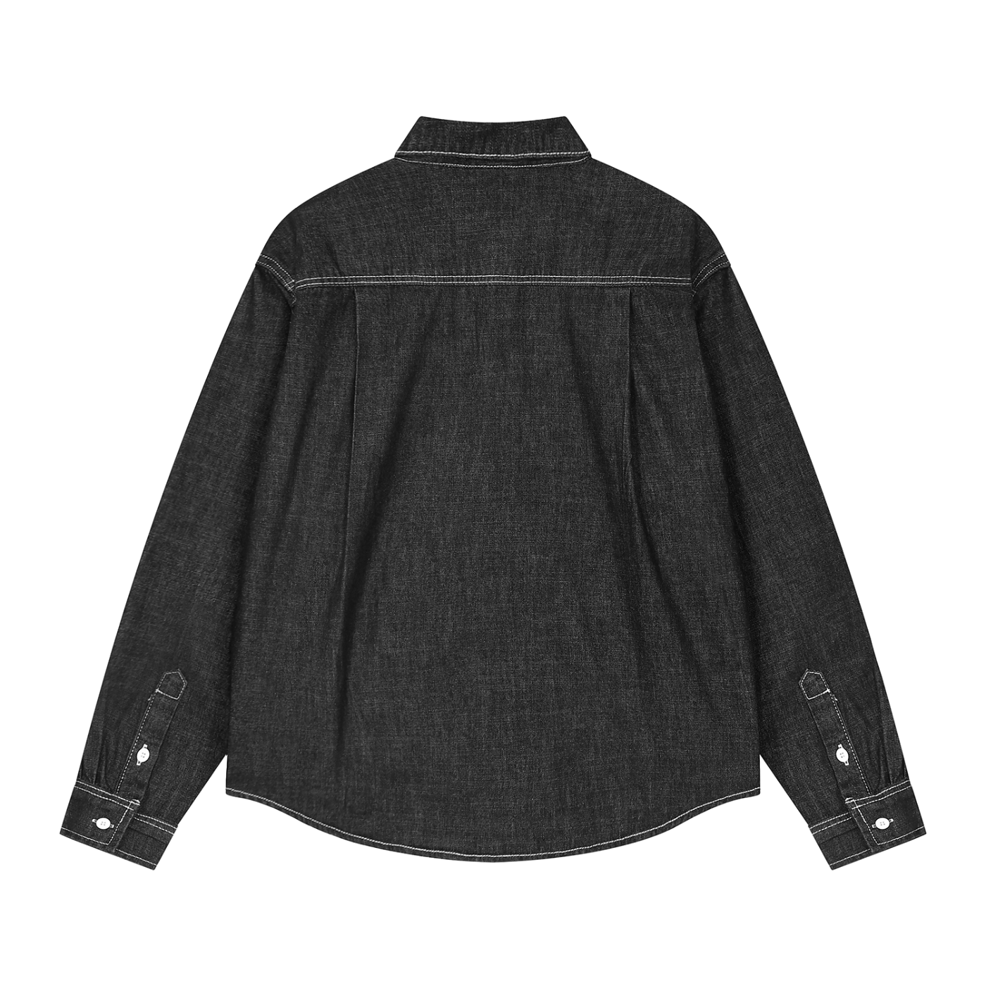 Unisex Vintage Wash Denim Shirt