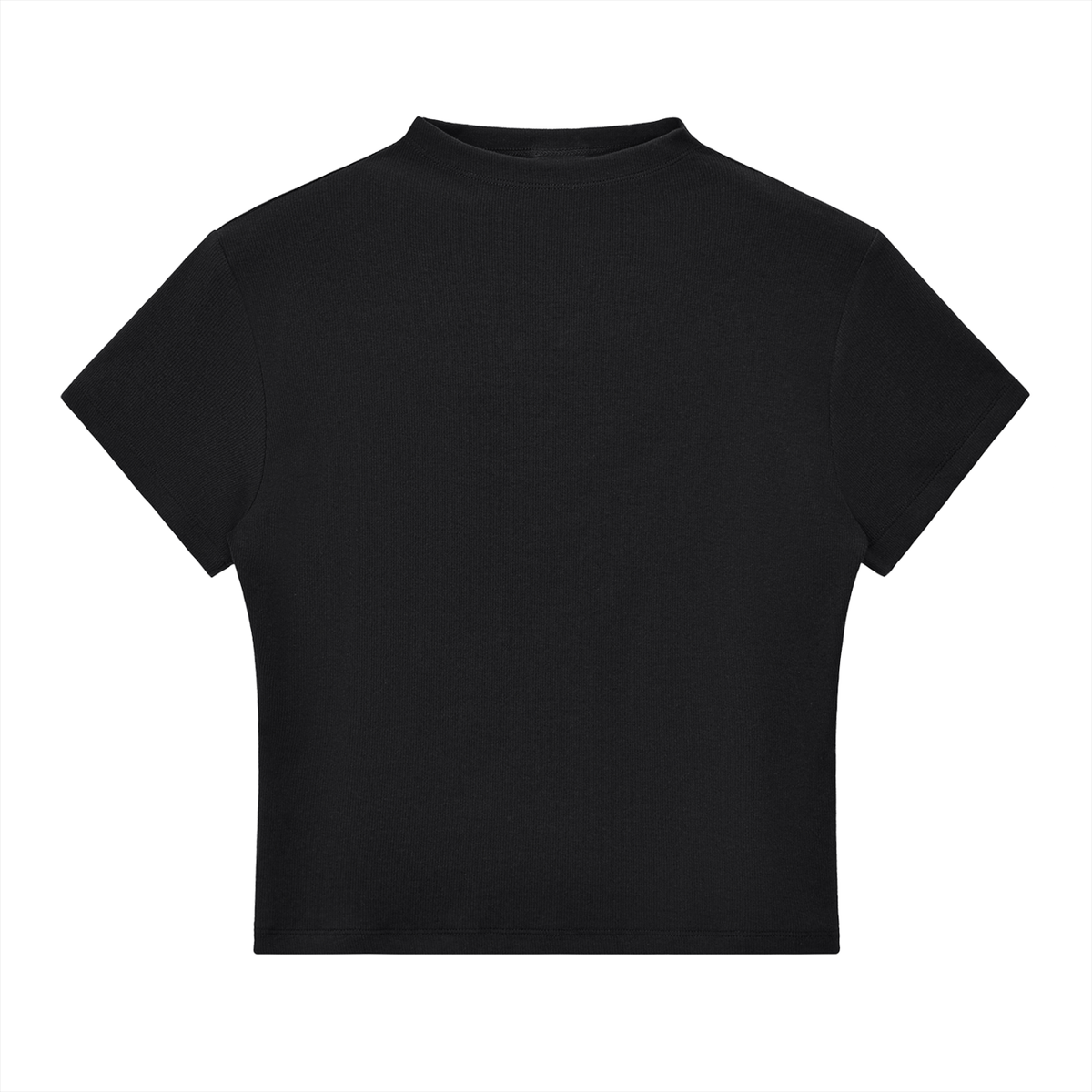 Essential Slim Fit Mock Neck T-Shirt