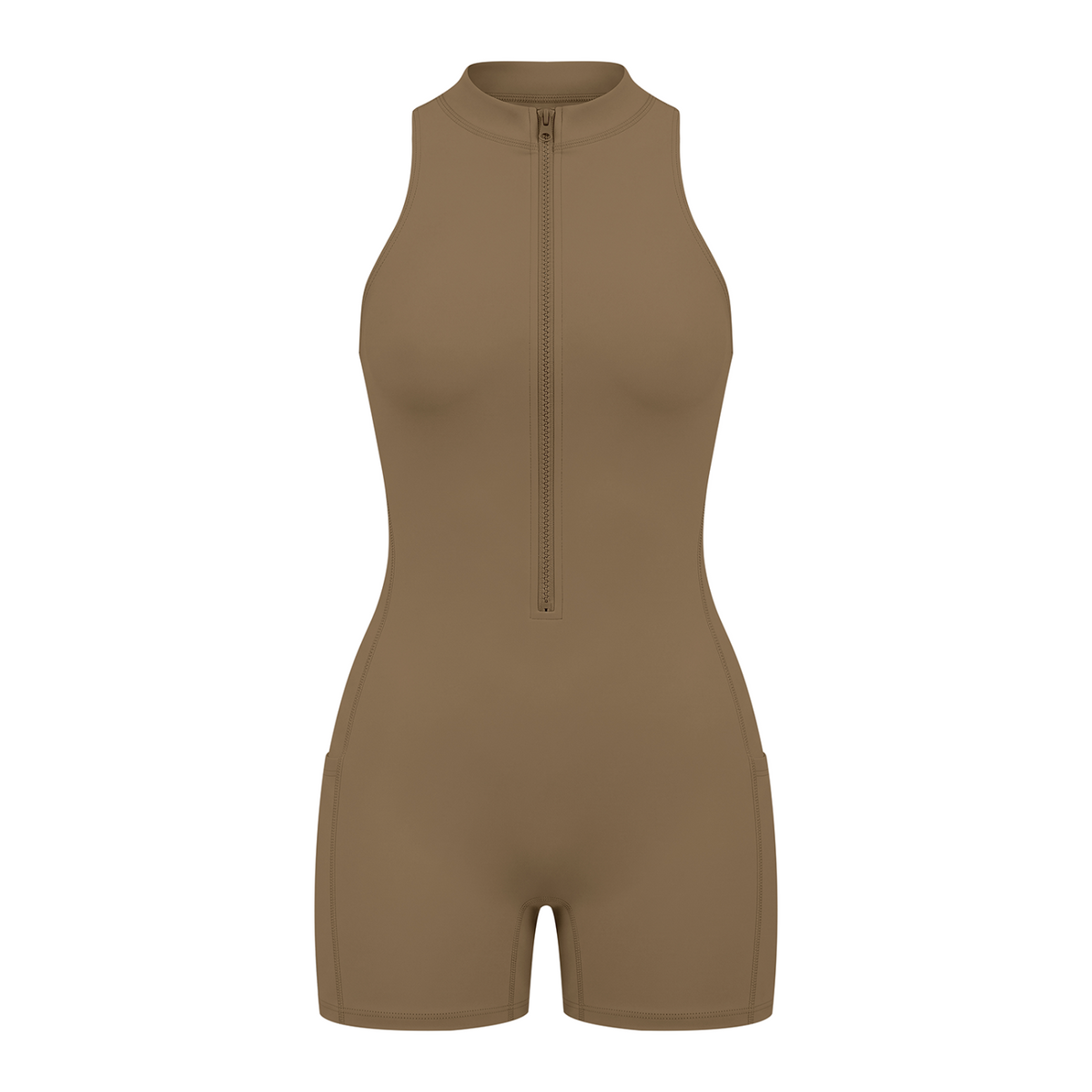 Women’s Quarter-Zip Yoga Romper