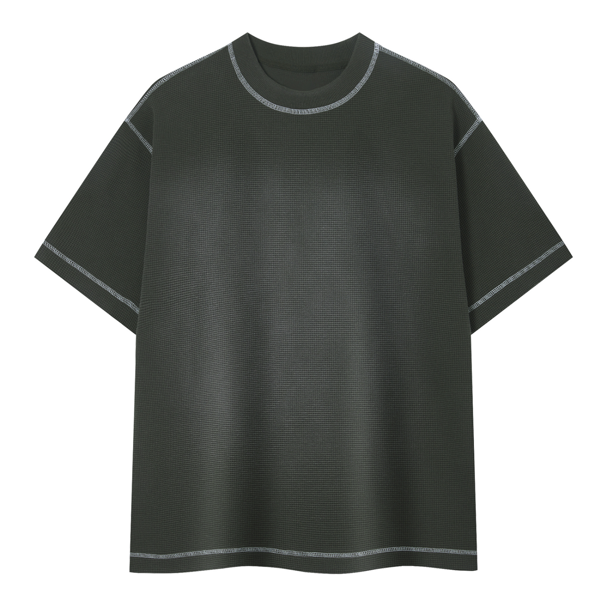 Unisex Sunfade Waffle Boxy T-Shirt