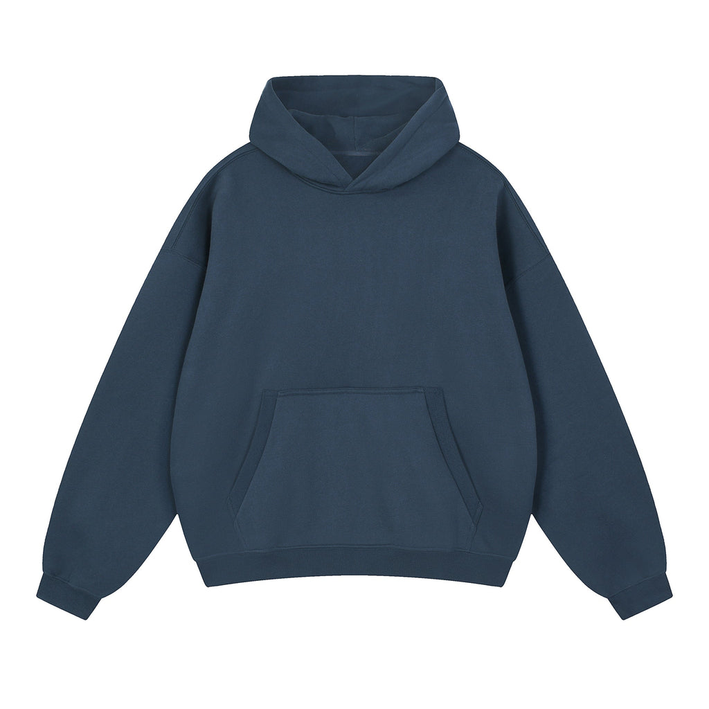 Essential Oversized Boxy Fit Fleece Hoodie