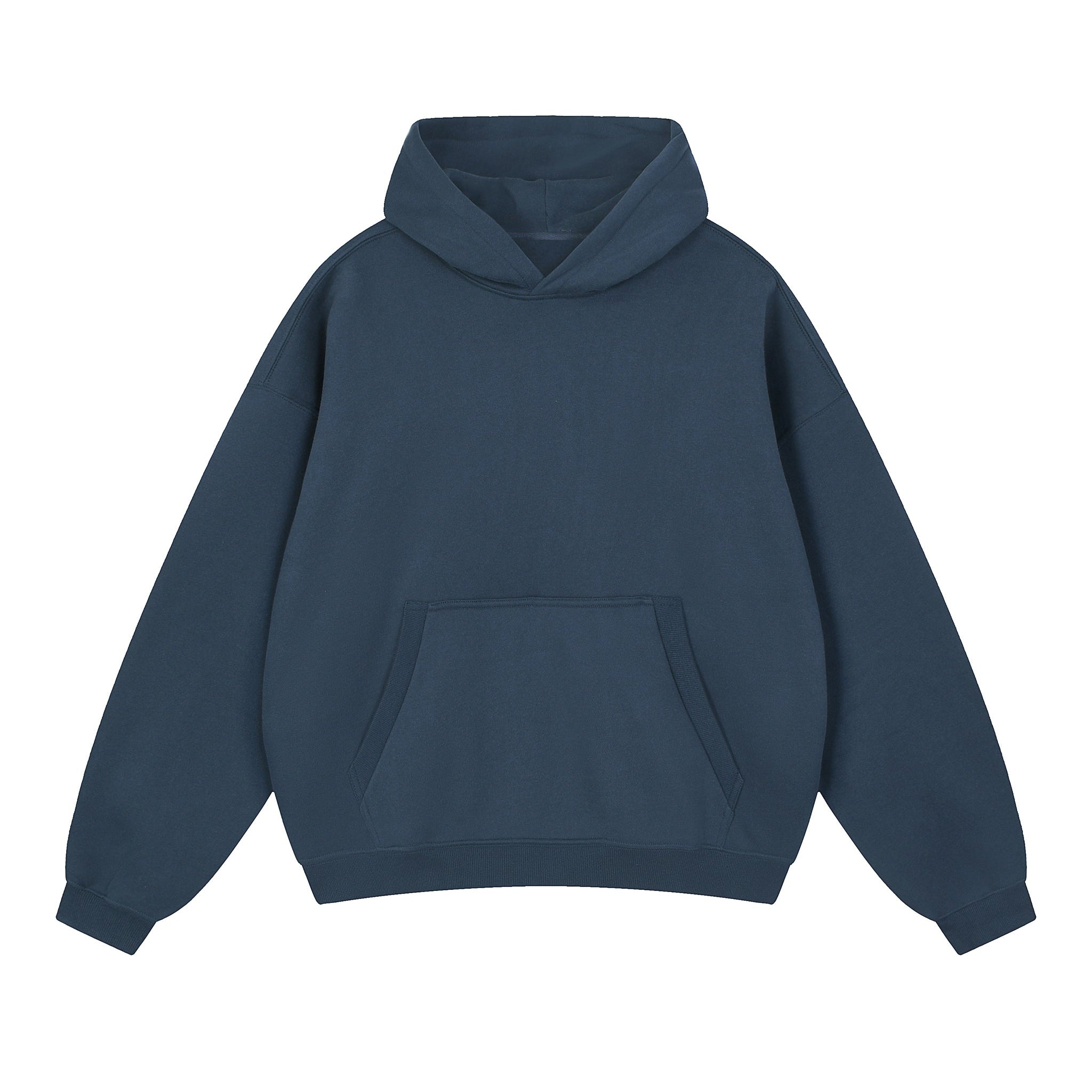 Essential Oversized Boxy Fit Fleece Hoodie