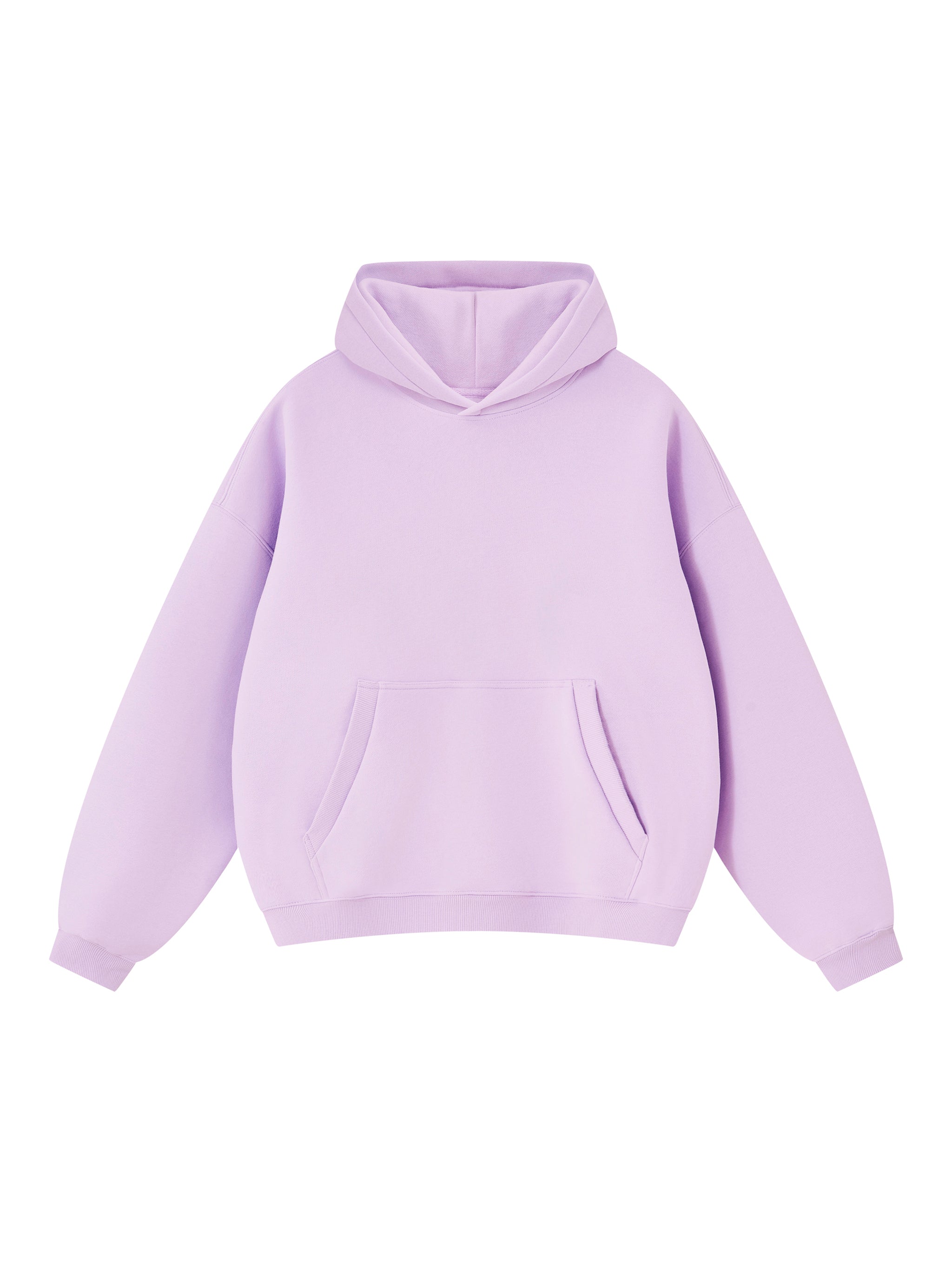 Essential Oversized Boxy Fit Fleece Hoodie