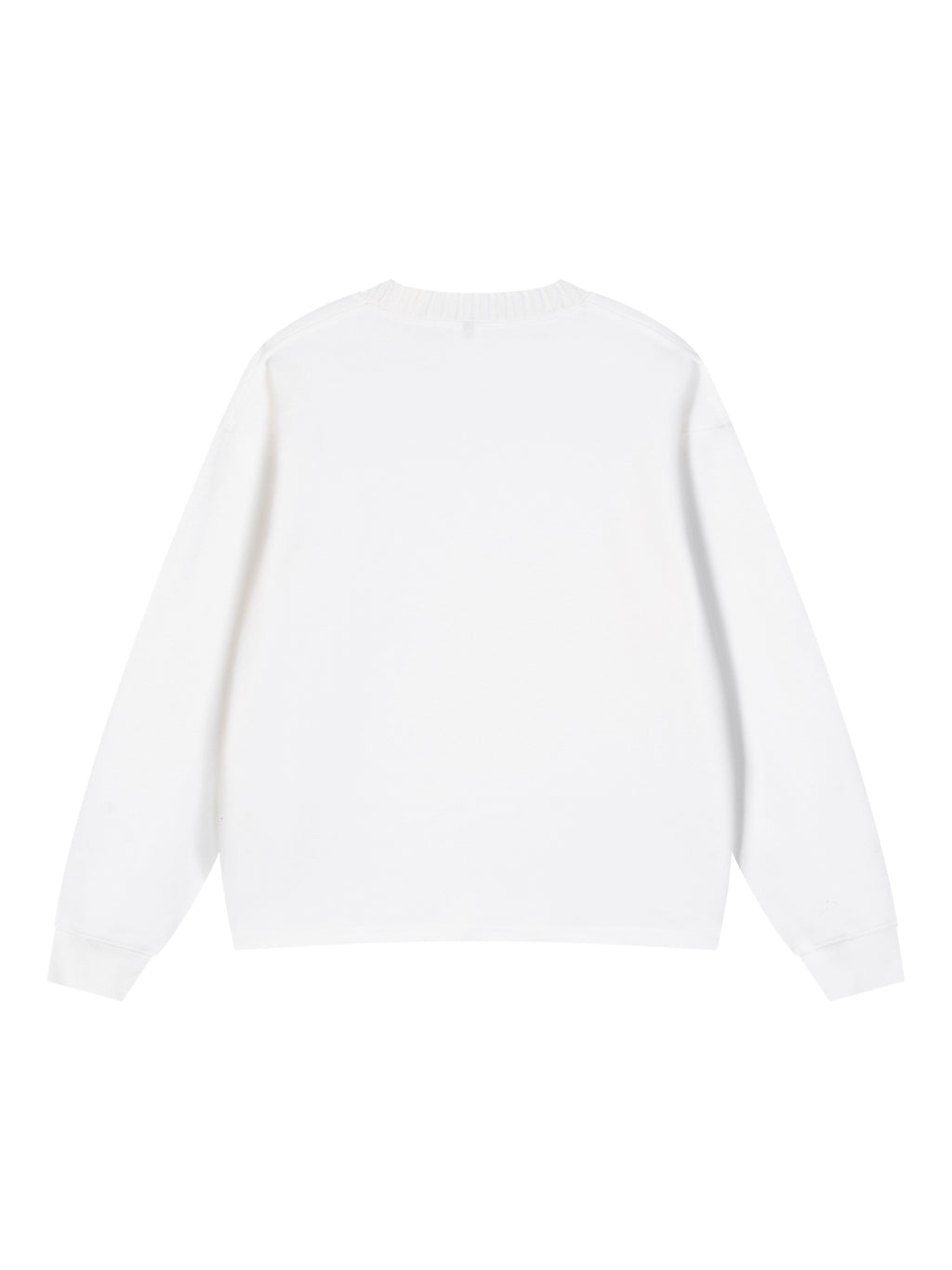 Knitted Round Neck Oversize Sweatshirt