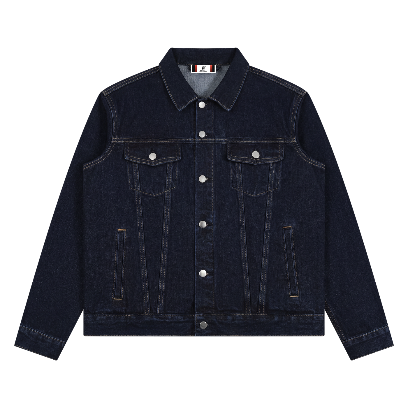 Unisex Vintage Wash Denim Jacket