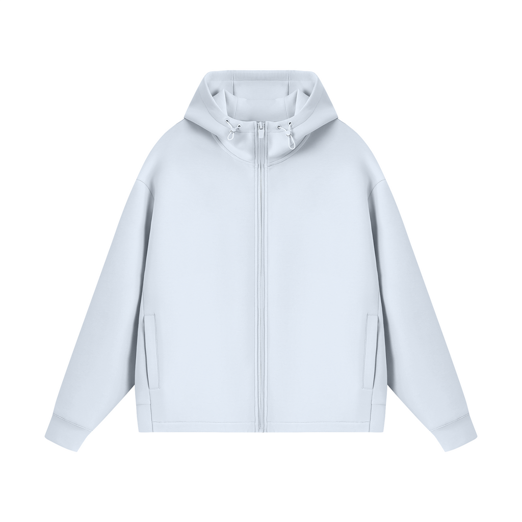 Unisex Regular Fit Full Zip Hoodie