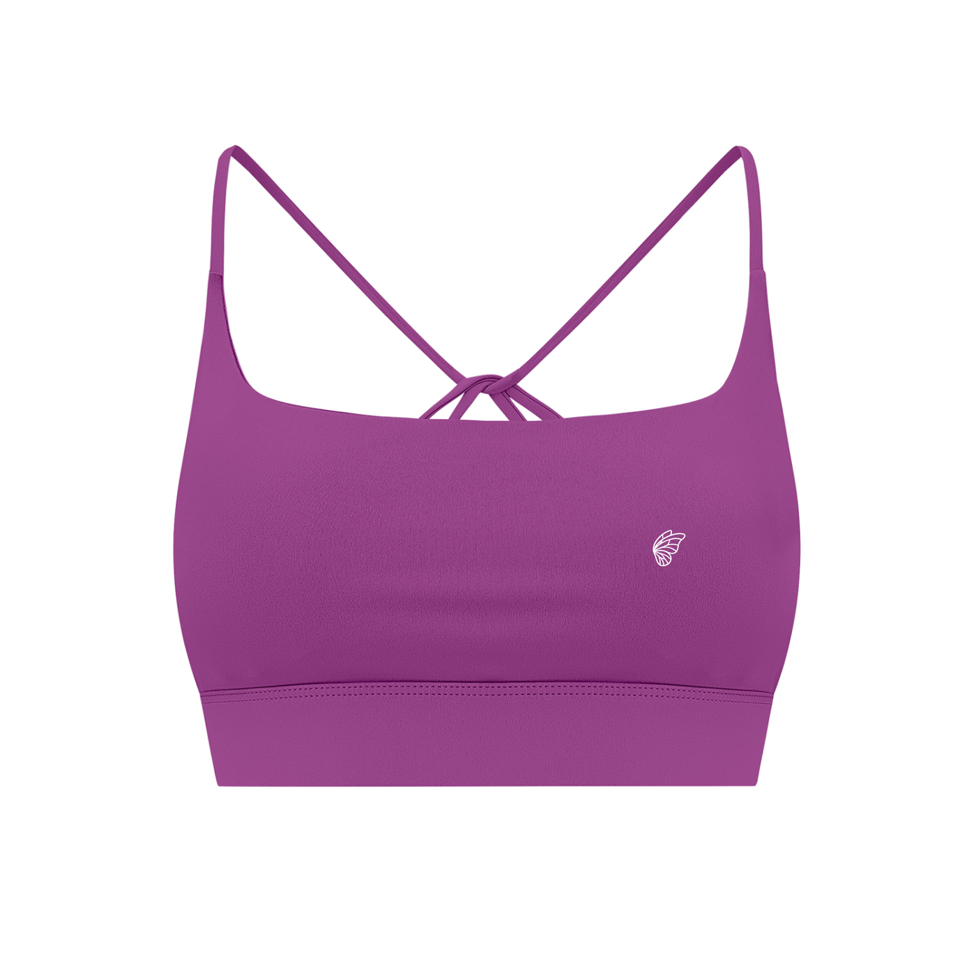 Strappy Criss Cross Yoga Sports Bra