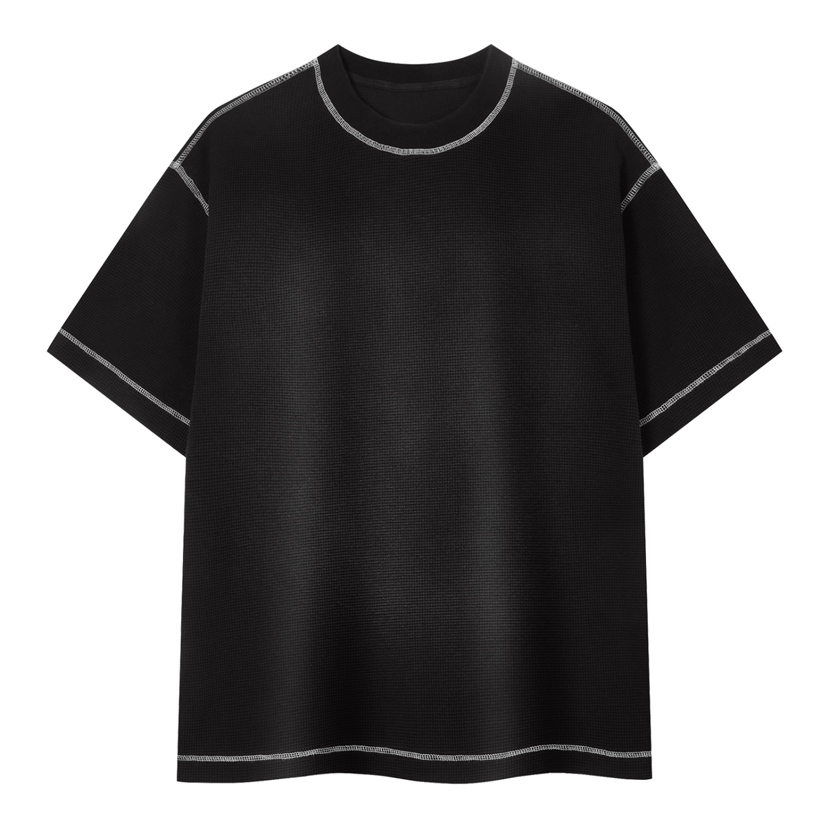 Unisex Sunfade Waffle Boxy T-Shirt