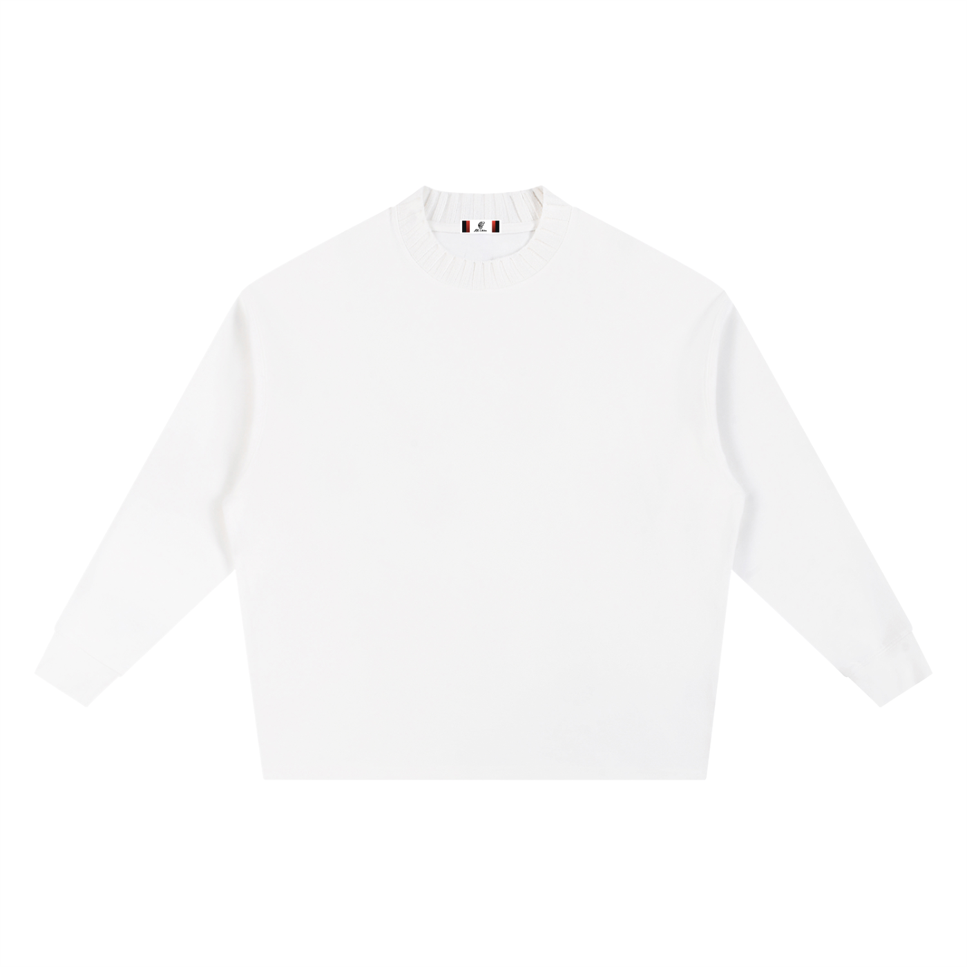 Knitted Round Neck Oversize Sweatshirt