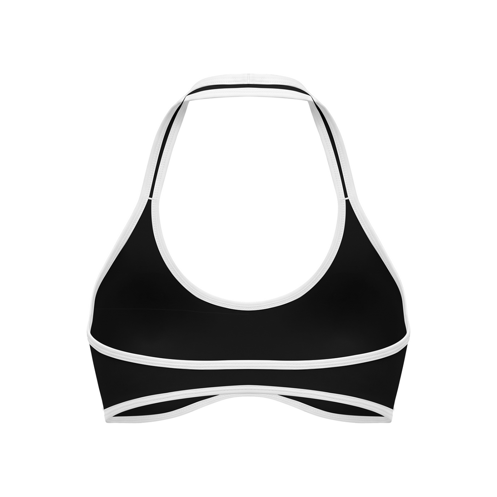 Women's Halter Color Block Yoga Sports Bra