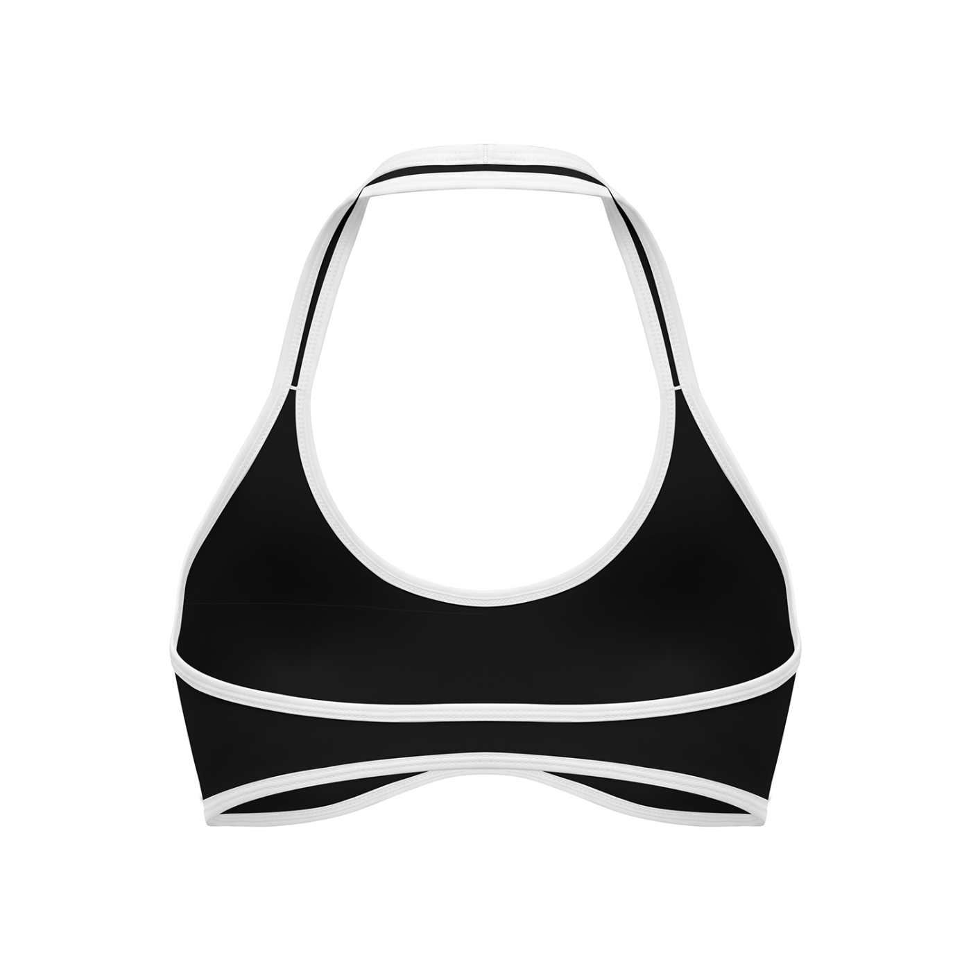 Women's Halter Color Block Yoga Sports Bra