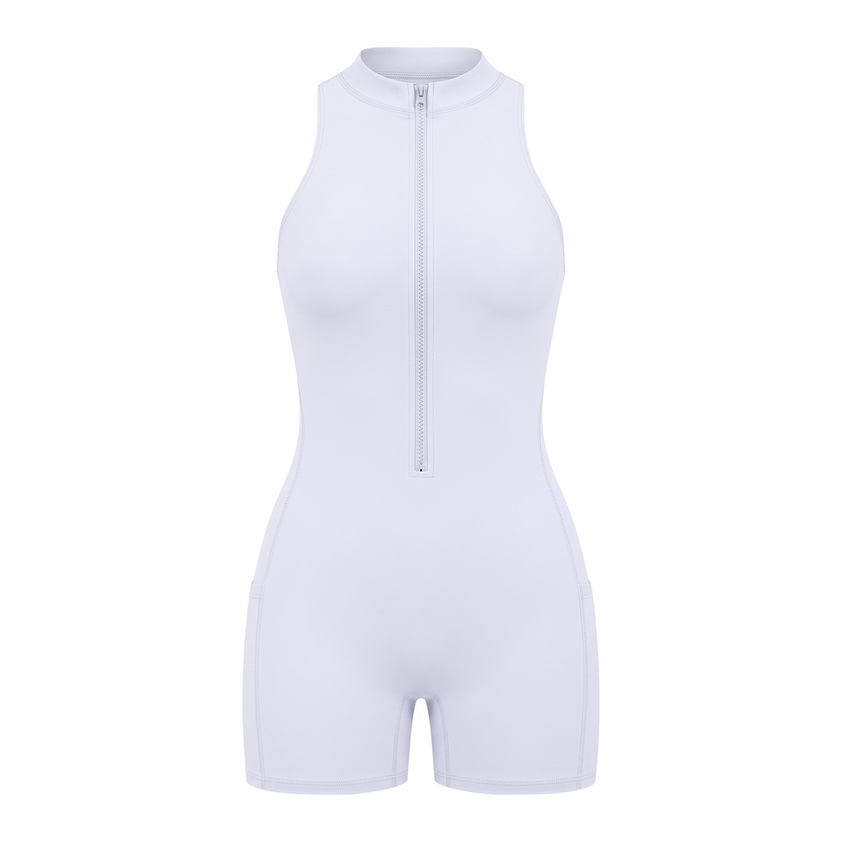 Women’s Quarter-Zip Yoga Romper