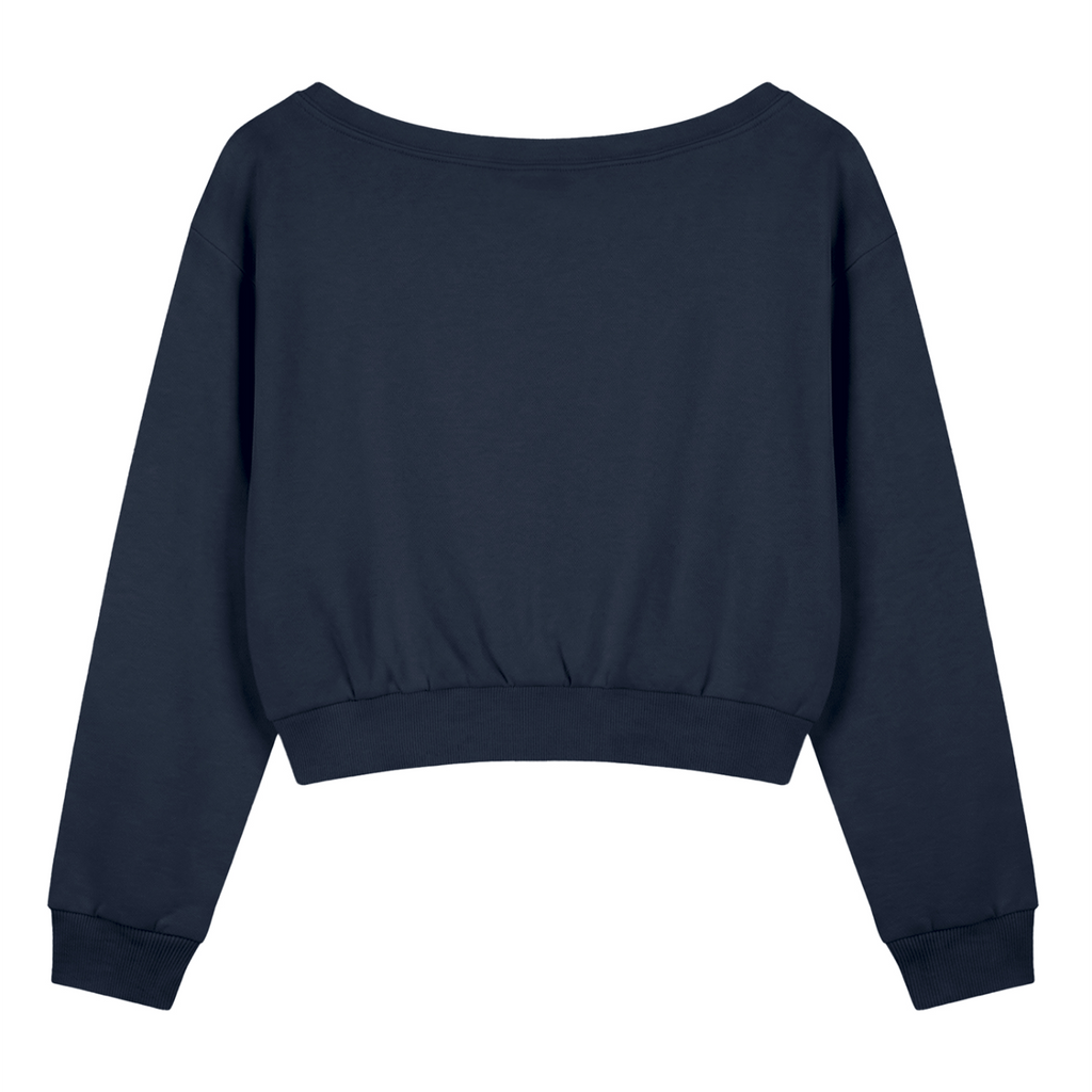 Women's Off-Shoulder Sweatshirt