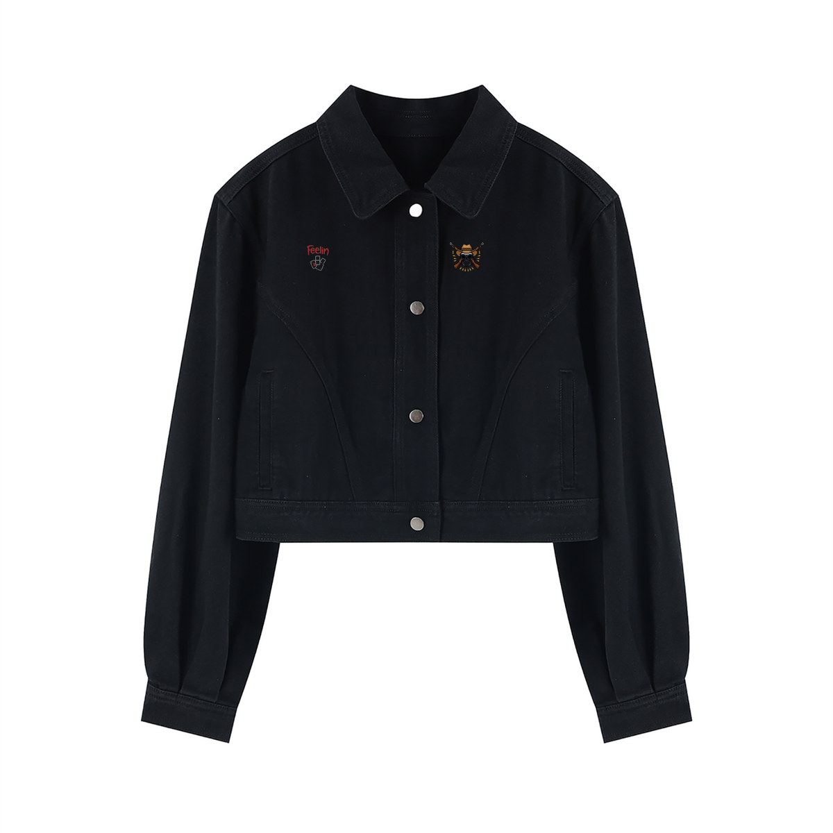 Women’s Crop Denim Jacket