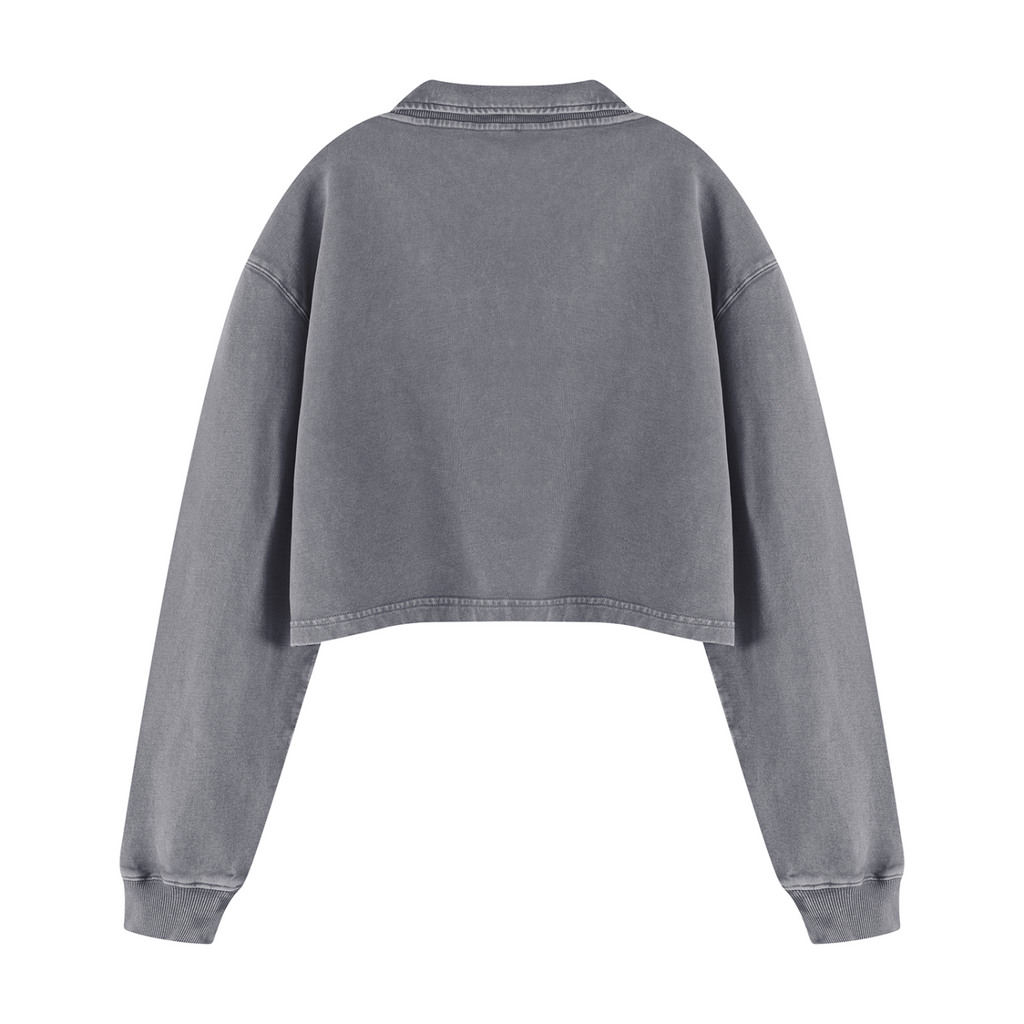 Women’s Vintage Wash Crop Sweatshirt
