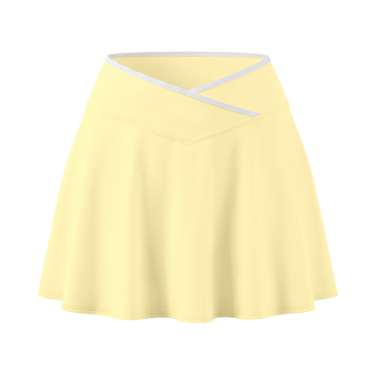 Women's Color Block A-Line Skirt