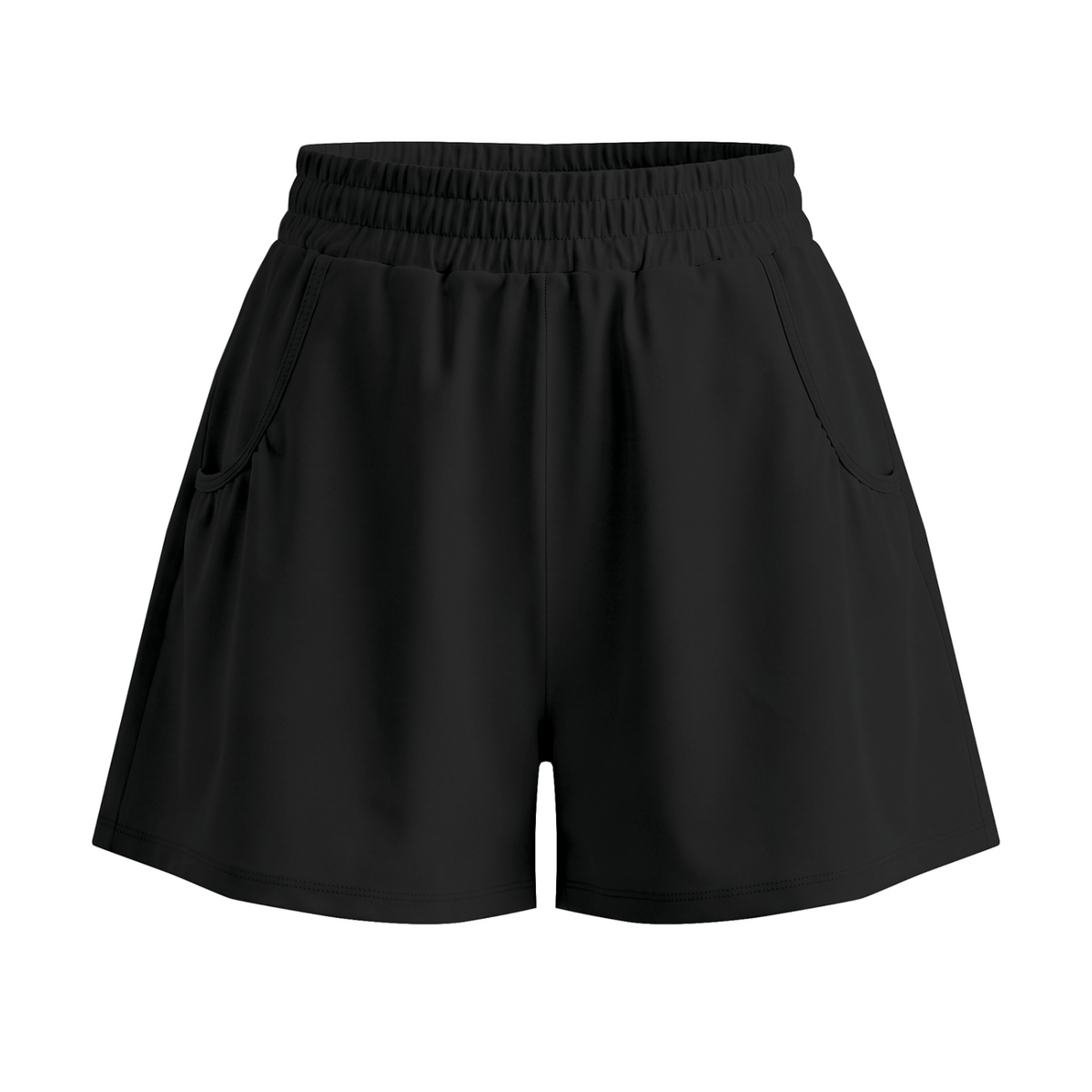 Women's Ruched Yoga Shorts