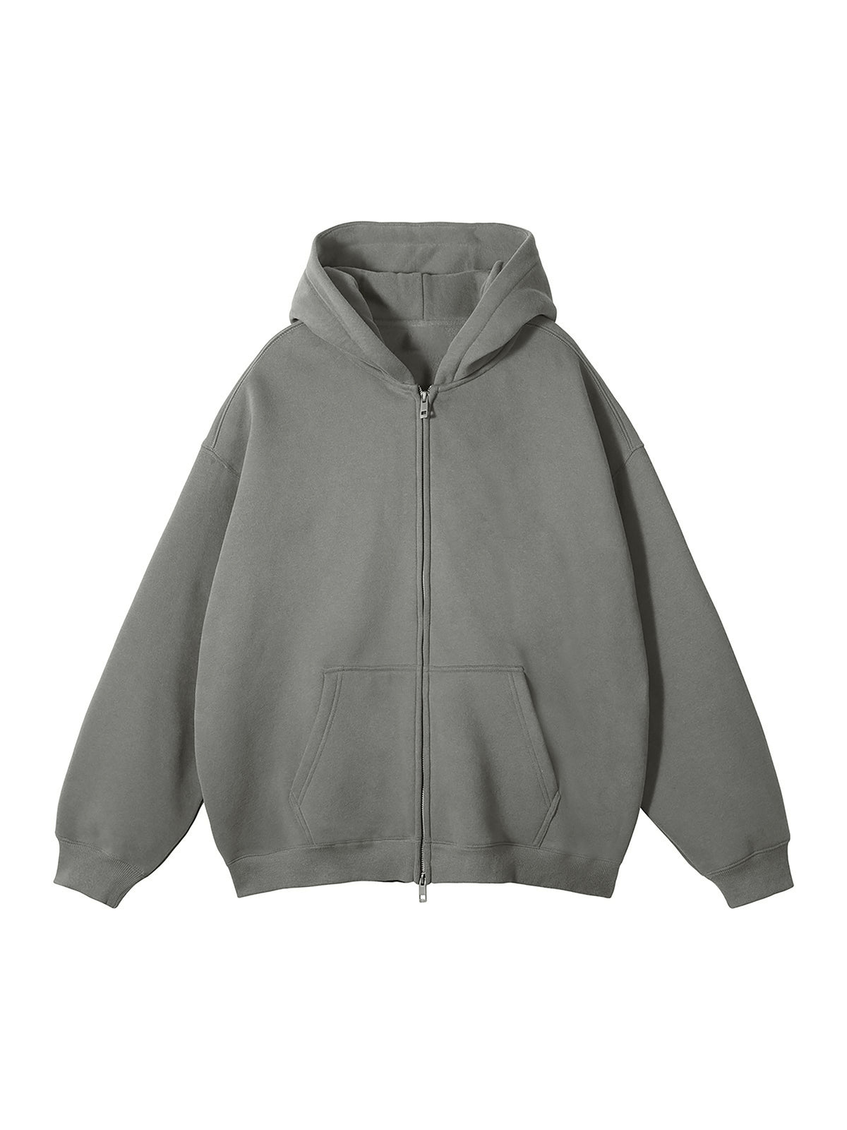 Essential Fleece Zip-Through Hoodie