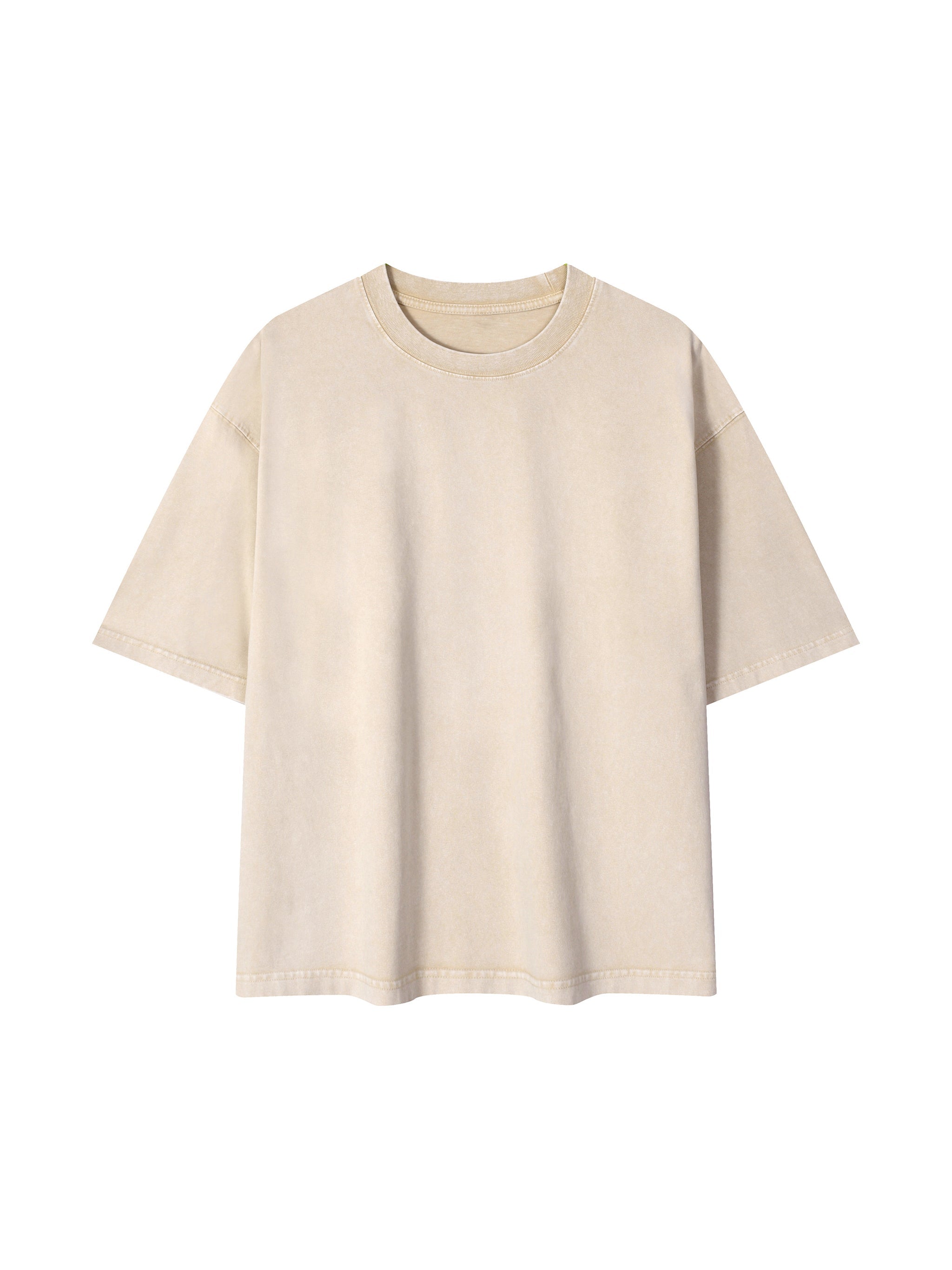 Mineral Wash Boxy Cotton T-Shirt