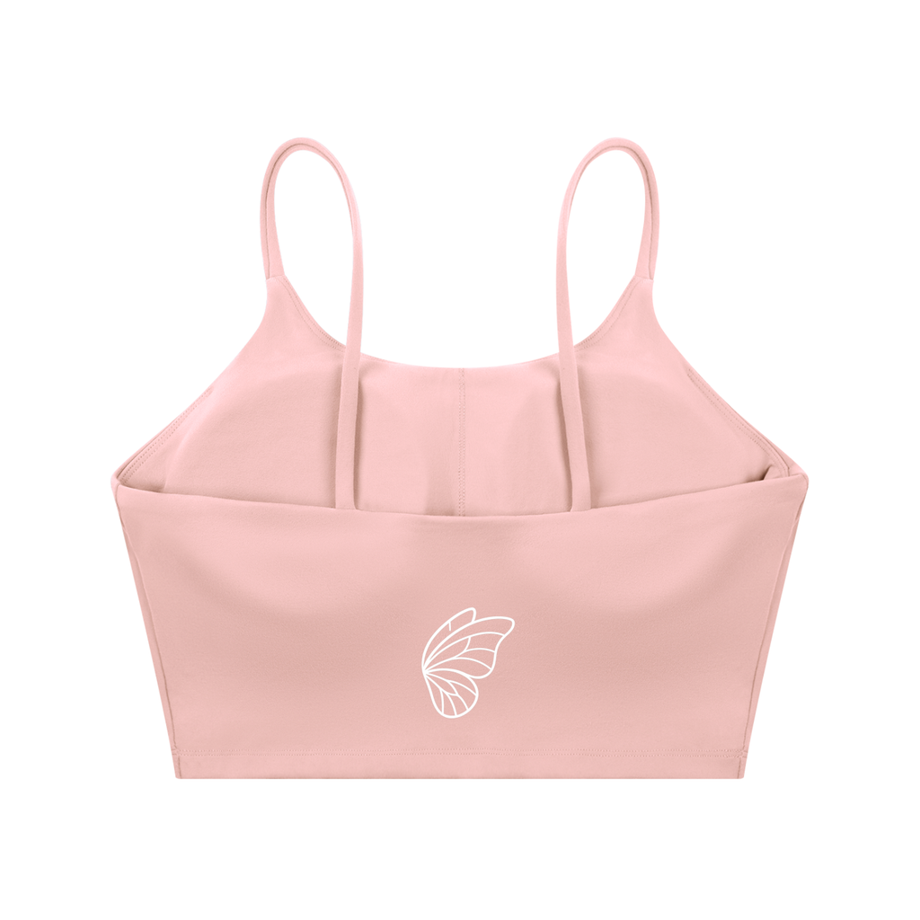 Spaghetti Strap Yoga Sports Bra