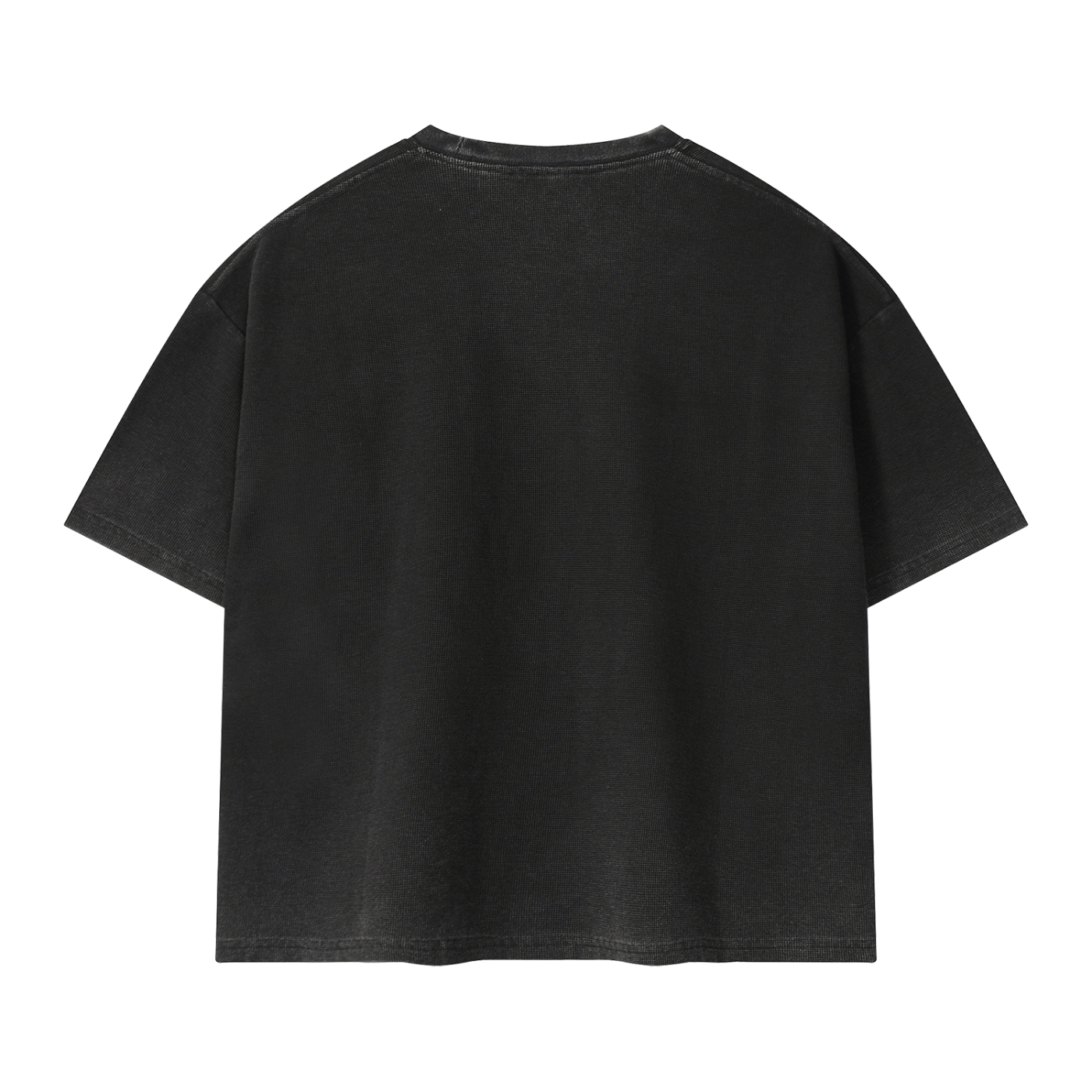 Unisex Vintage Wash Sunfade Boxy Waffle T-Shirt