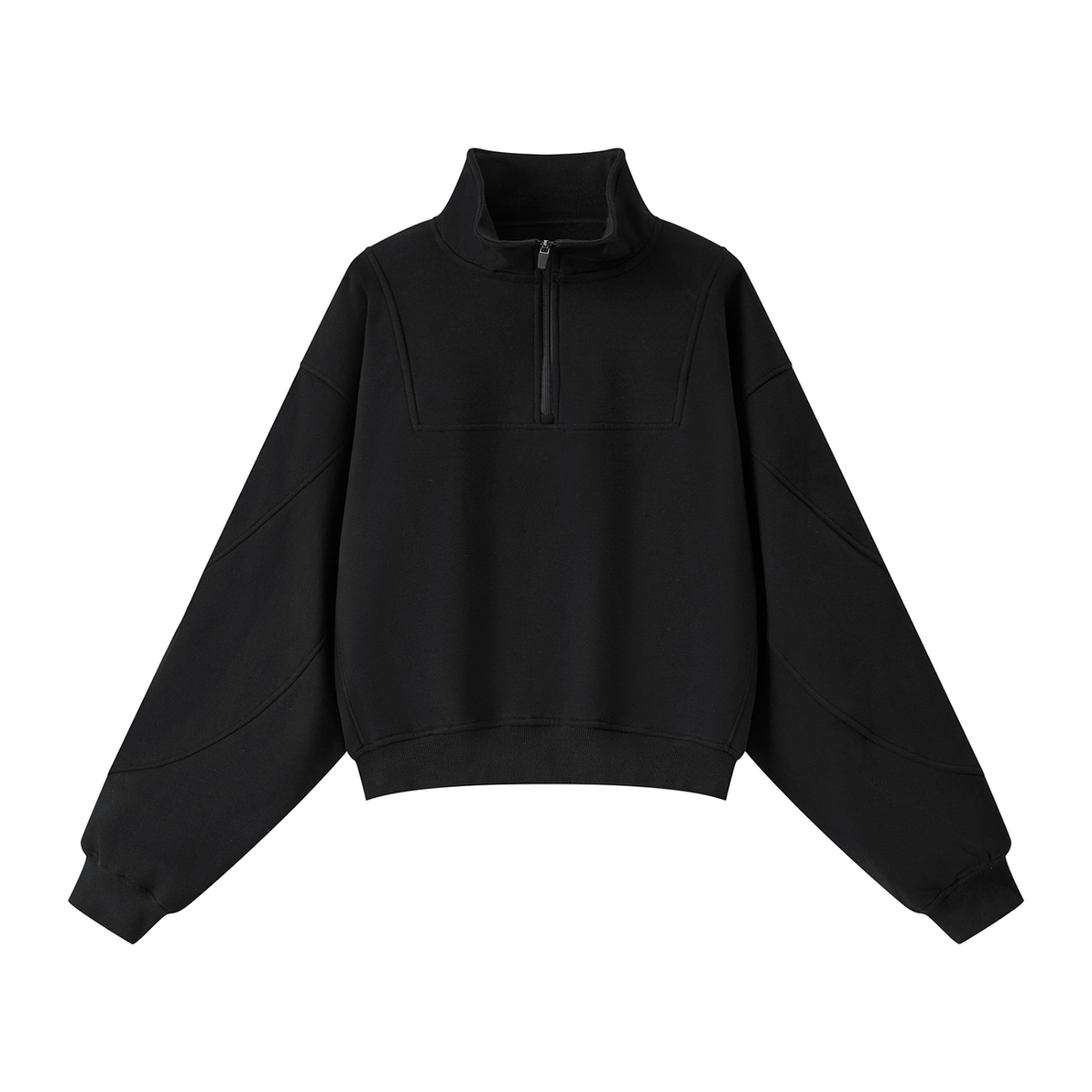 Women’s Loose Fleece Quarter-Zip Sweatshirt