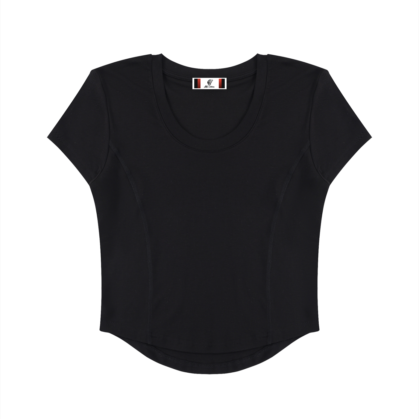 Women's Paneled Crop T-Shirt