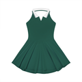 Women's Collared Halter A-Line Tennis Dress