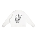 Essential Fleece Mock-Neck Crew Sweatshirt