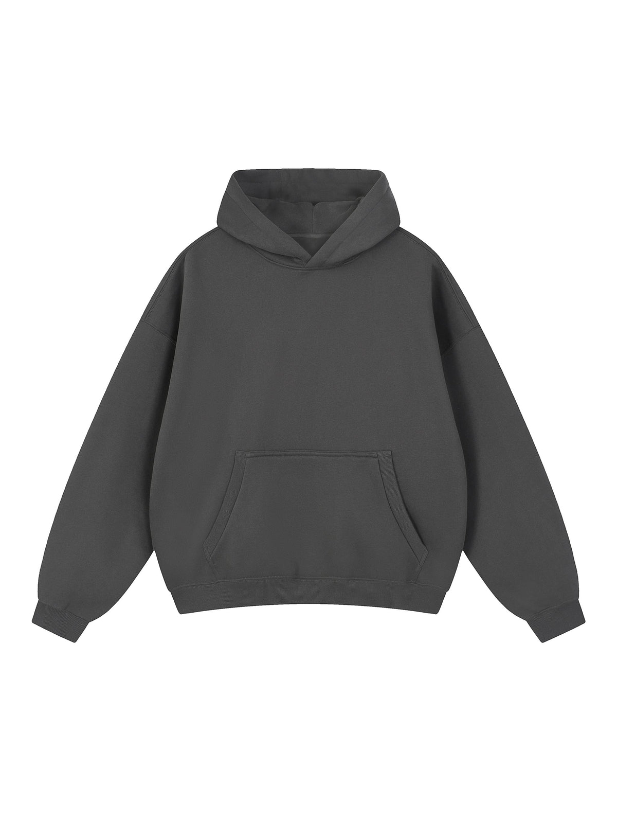 Essential Oversized Boxy Fit Fleece Hoodie