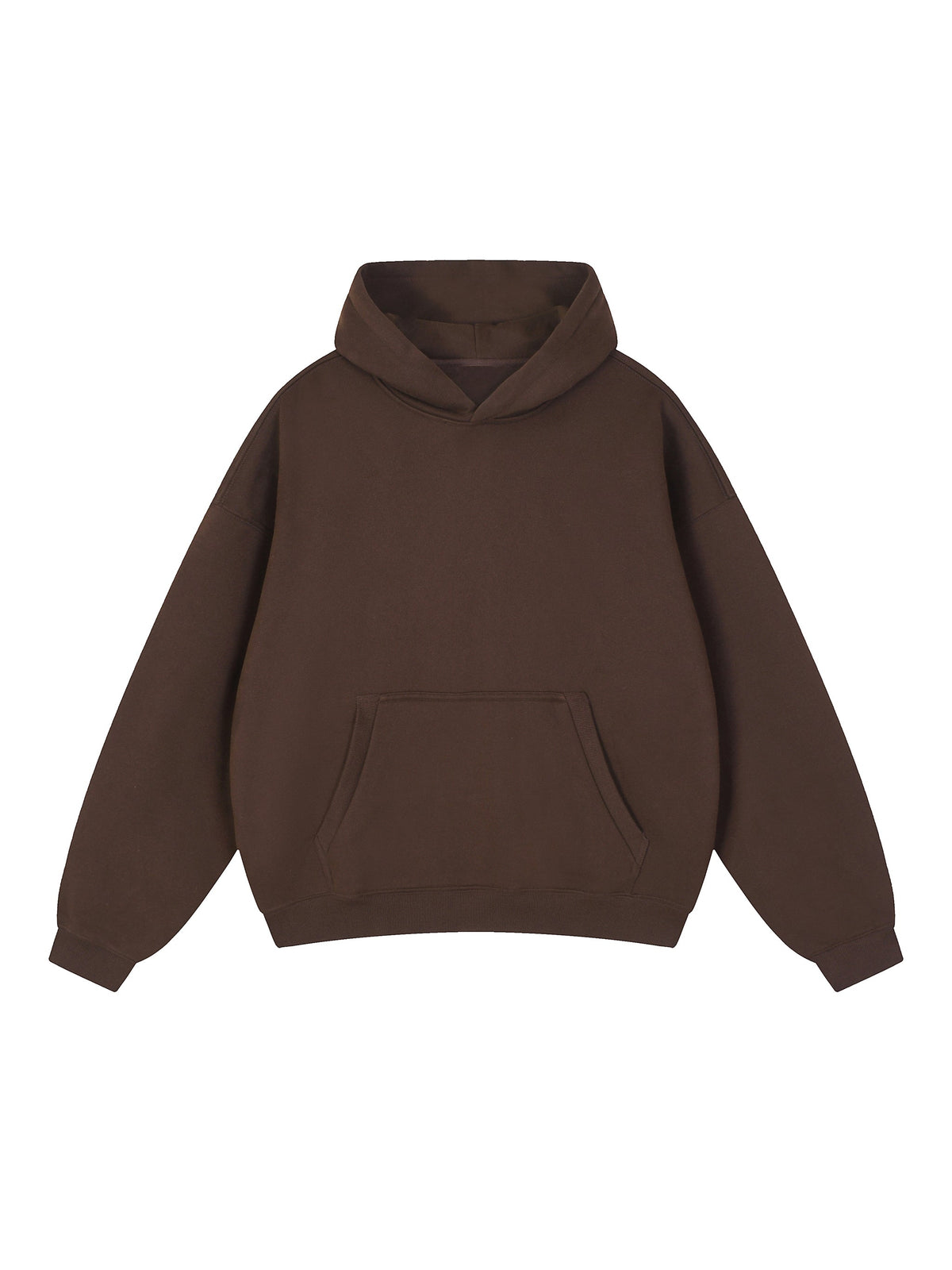 Essential Oversized Boxy Fit Fleece Hoodie