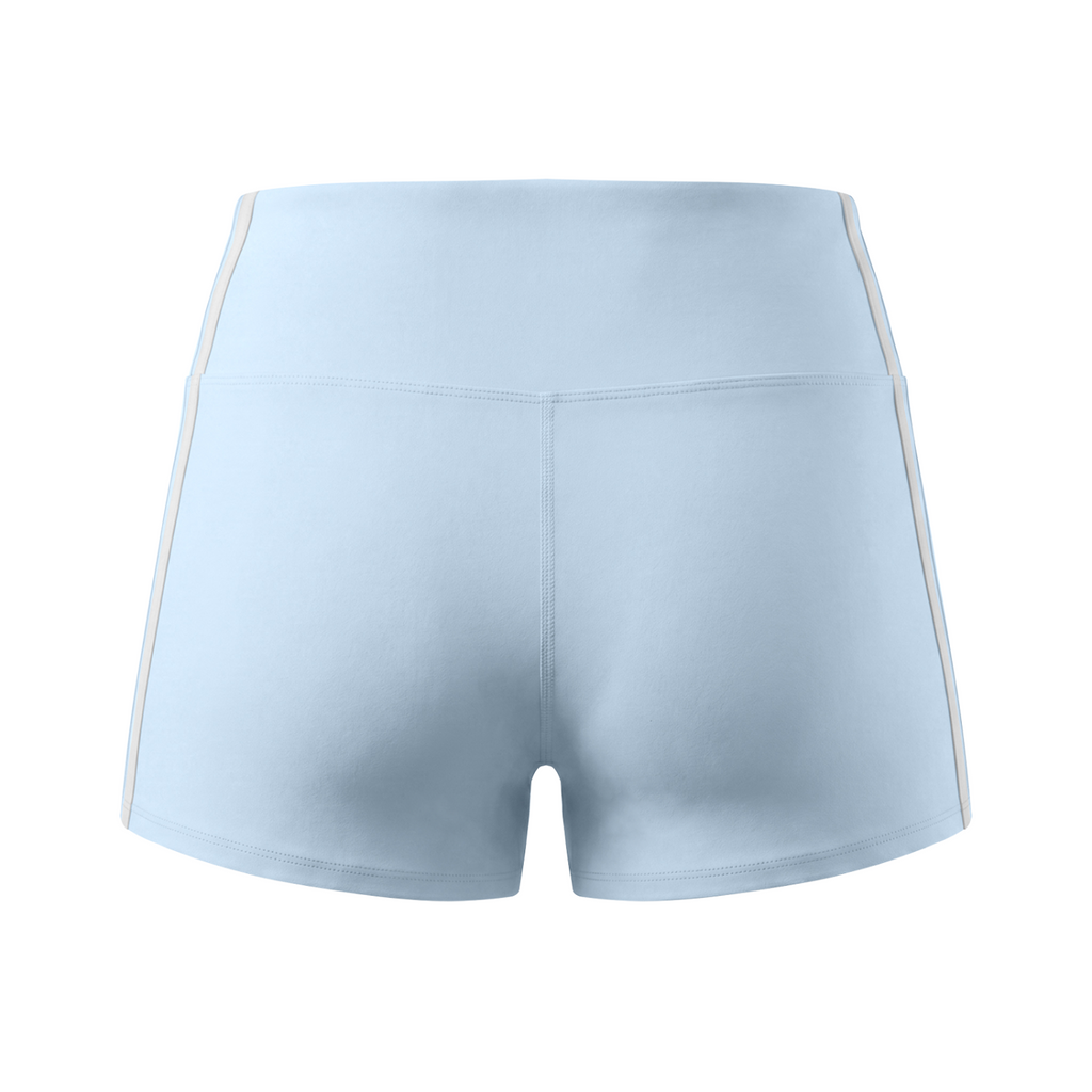 Women’s High-Waist Color Block Yoga Shorts