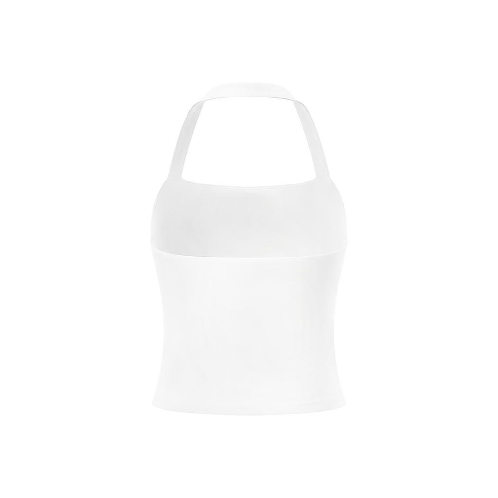 Women's Halter Crop Sports Bra