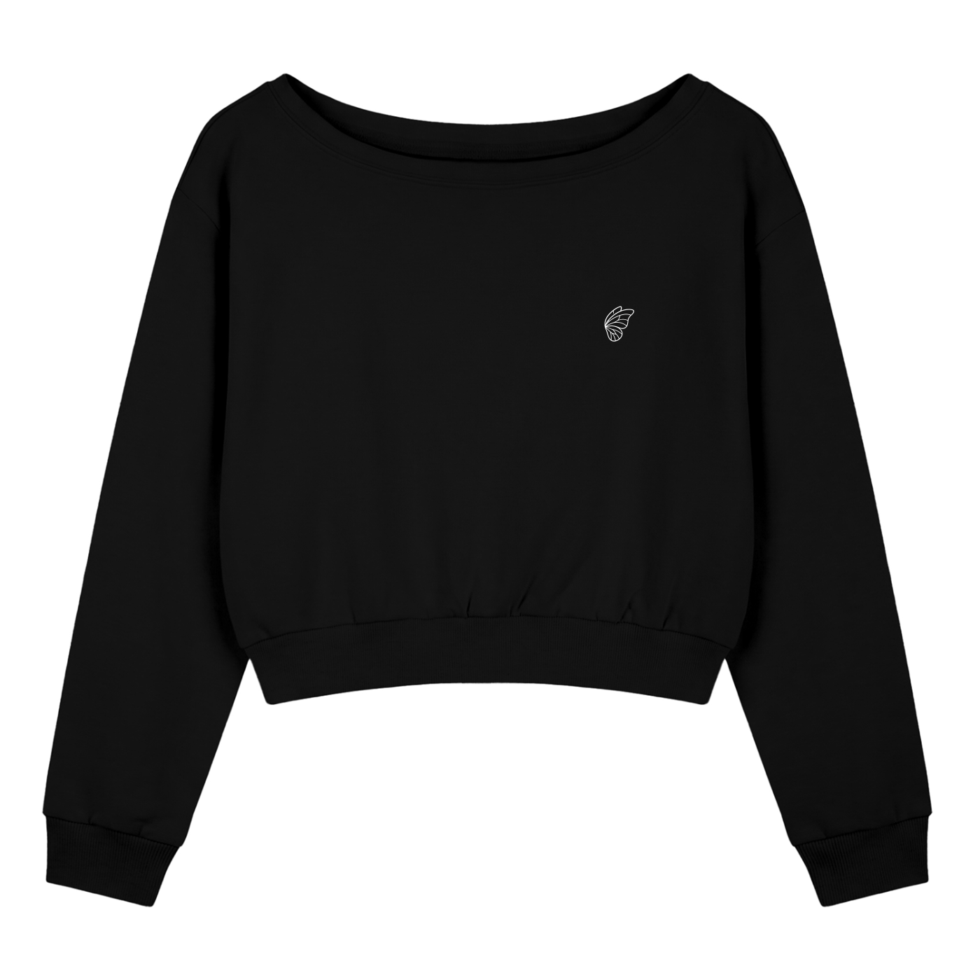 Women's Off-Shoulder Sweatshirt