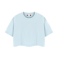 Women's Mineral Wash Cotton Crop T-Shirt
