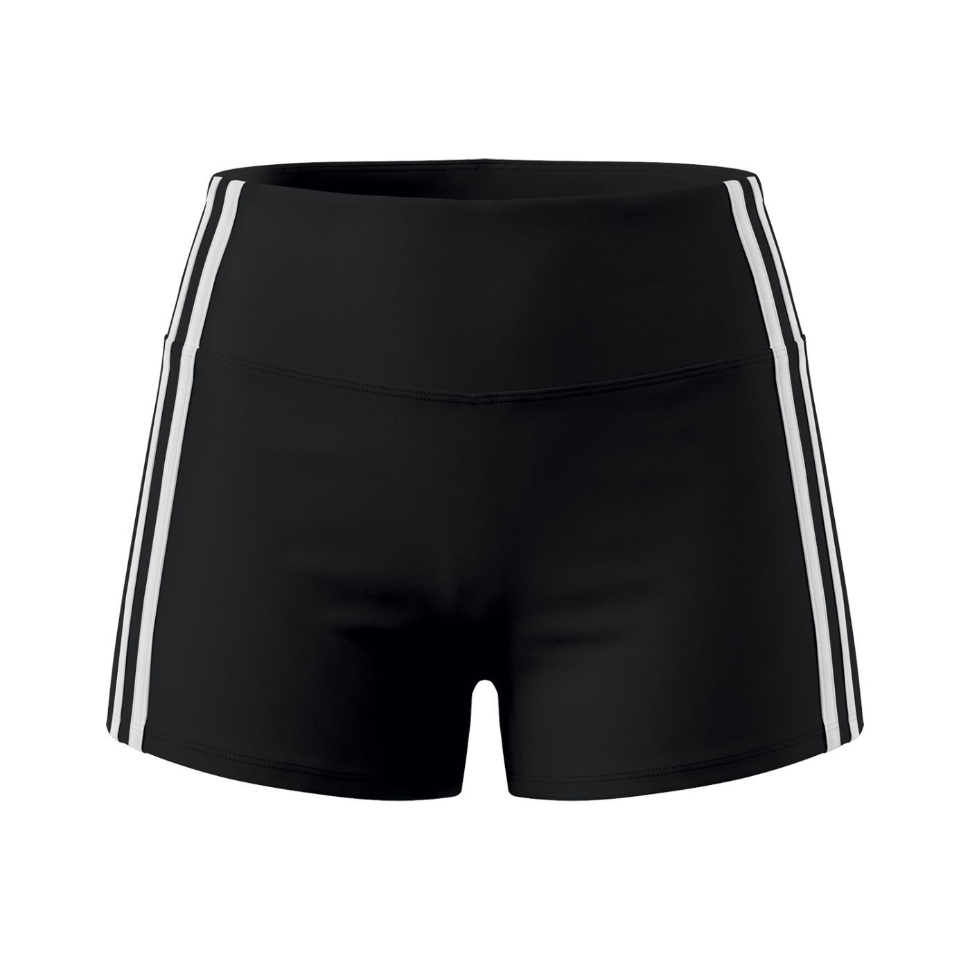 Women’s High-Waist Color Block Yoga Shorts