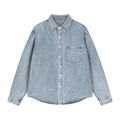 Unisex Vintage Wash Denim Shirt