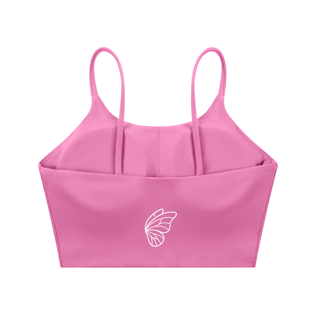 Spaghetti Strap Yoga Sports Bra