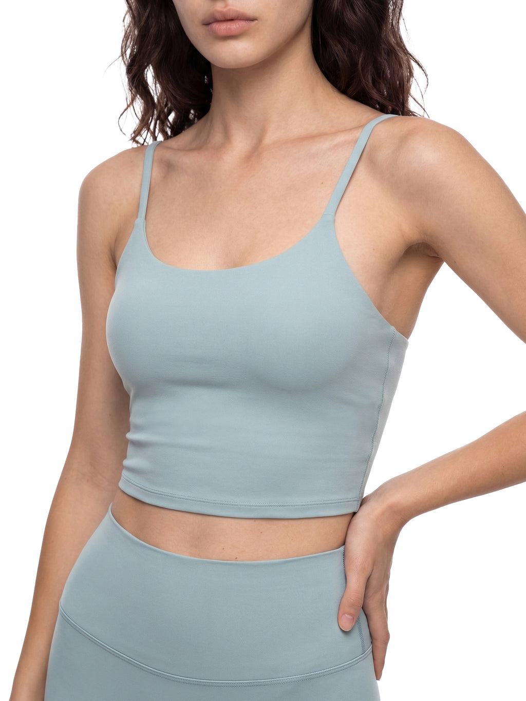 Spaghetti Strap Yoga Sports Bra