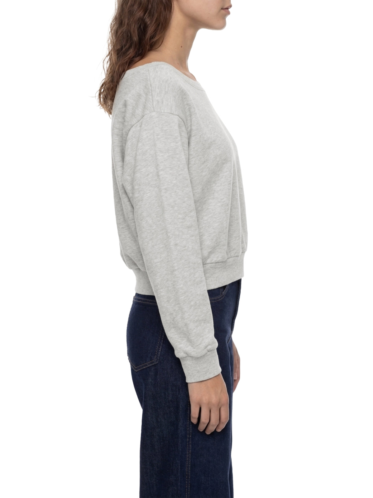 Women's Off-Shoulder Sweatshirt