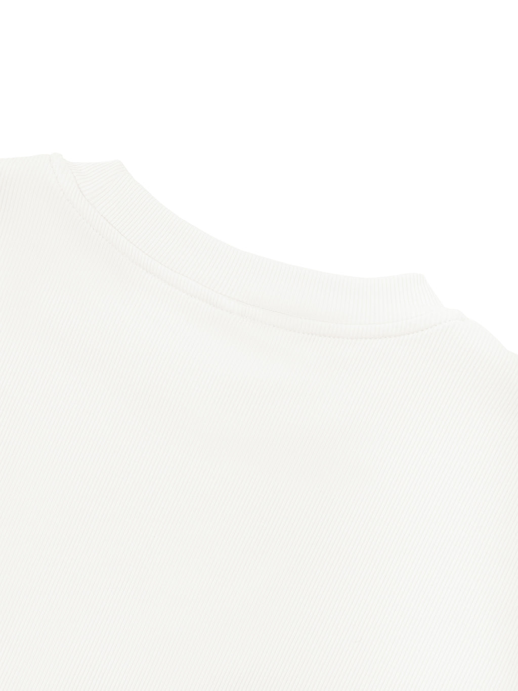 Women's Slim Ribbed Crop T-Shirt