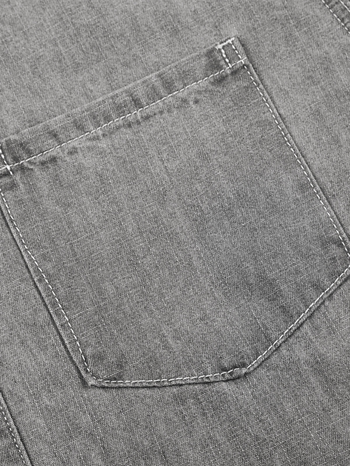 Unisex Vintage Wash Denim Shirt