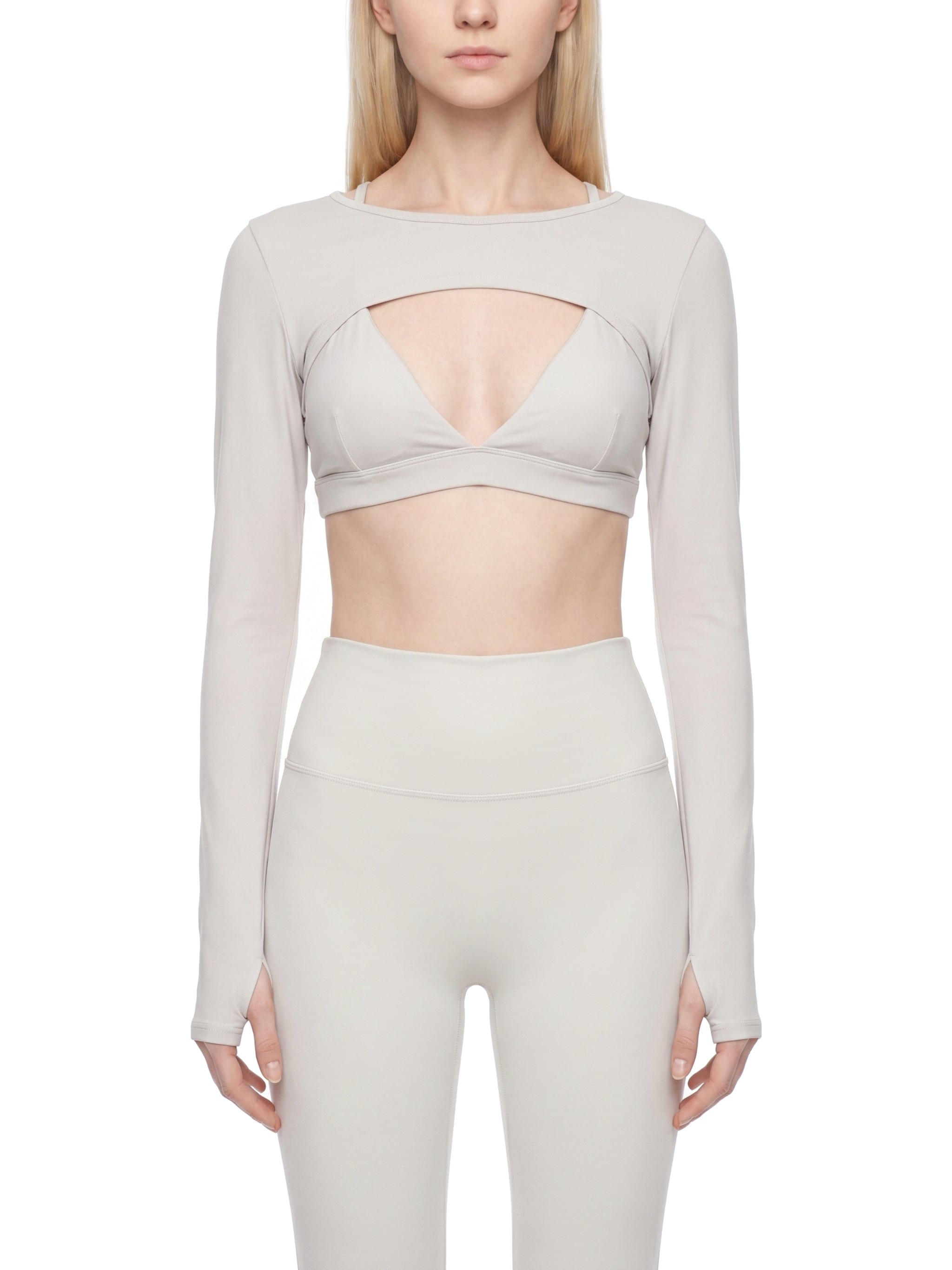Women’s Cutout Long Sleeve Yoga Shrug