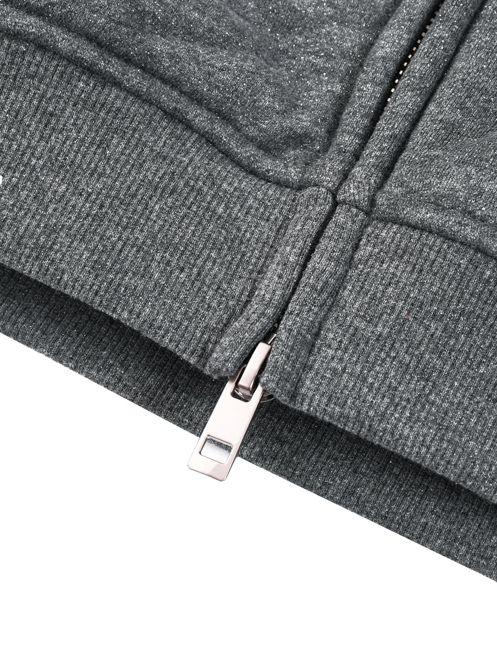 Unisex Sparkles Full Zip Boxy Hoodie