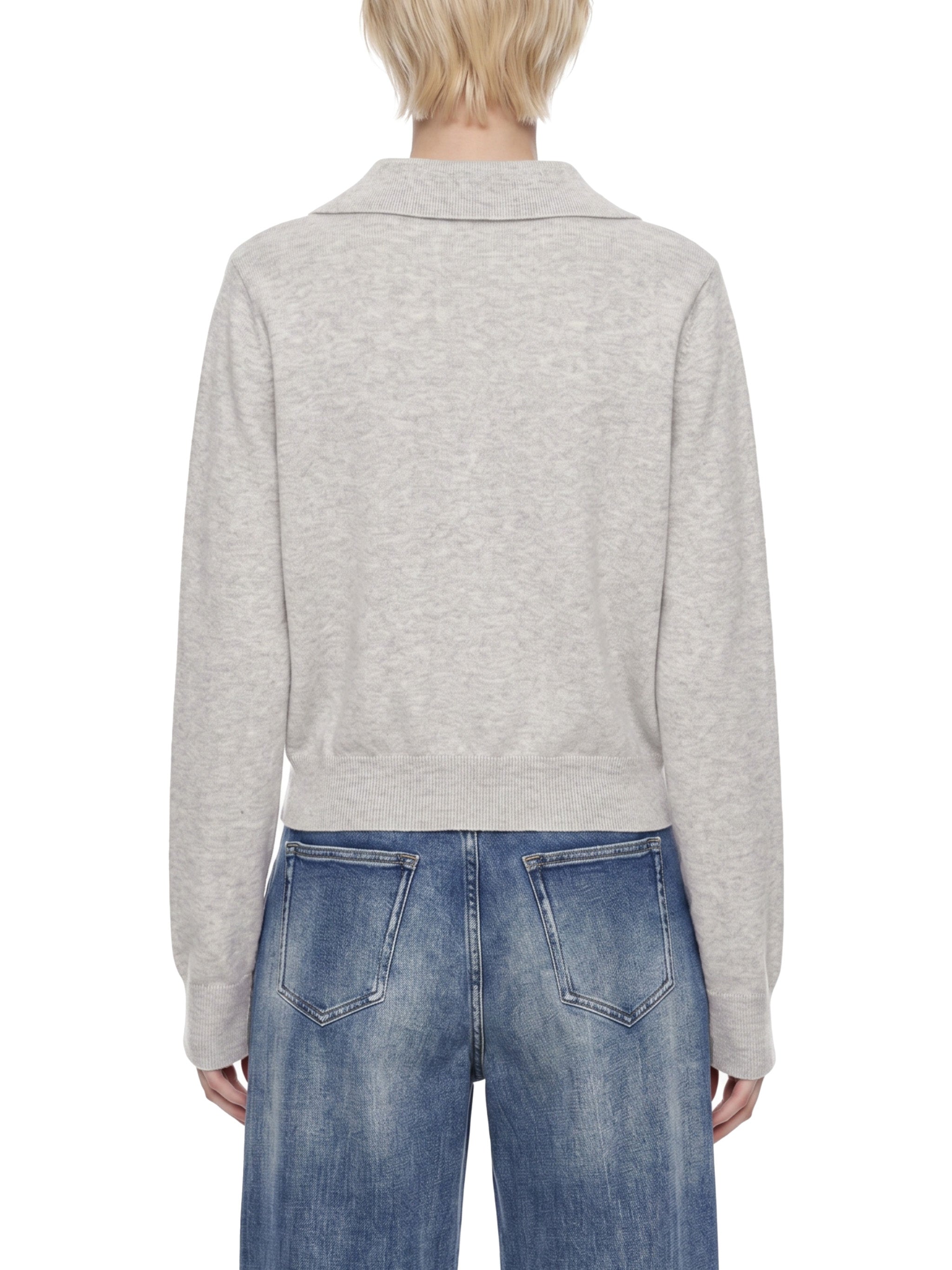 Women’s Collared Pullover Knit Sweater
