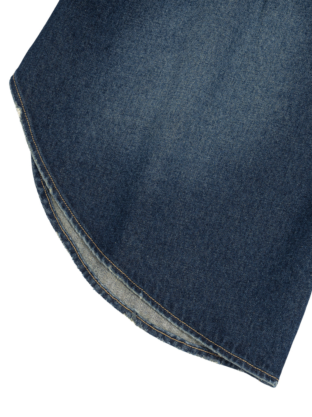 Unisex Wide Leg Denim Shorts
