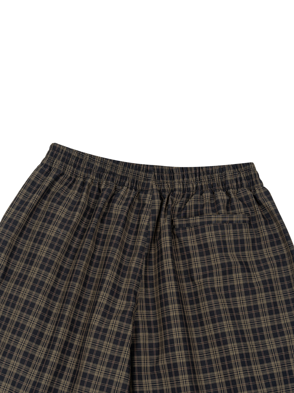 Unisex Plaid Wide Leg Pants
